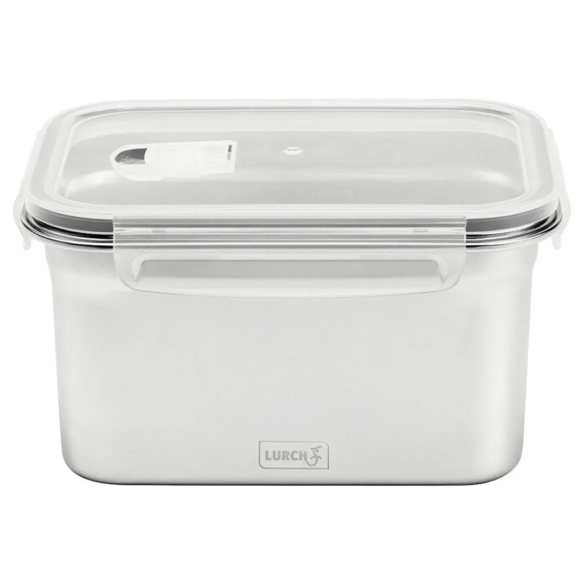 Fiambrera Inox apta para microondas de Lurch