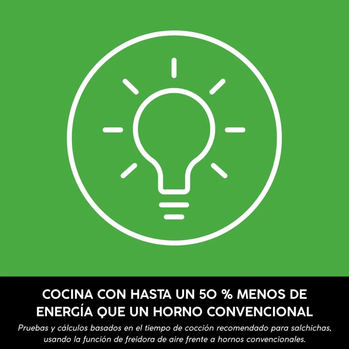 Freidora de aire Crispi Ninja®: la airfryer con cubetas de vidrio y diseño portátil FN101