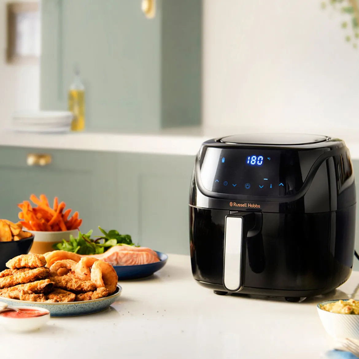 Freidora de aire Satisfry 4l mediana Russell Hobbs