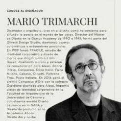 Frutero La Stanza dello Scirocco de acero de Mario Trimarchi Alessi