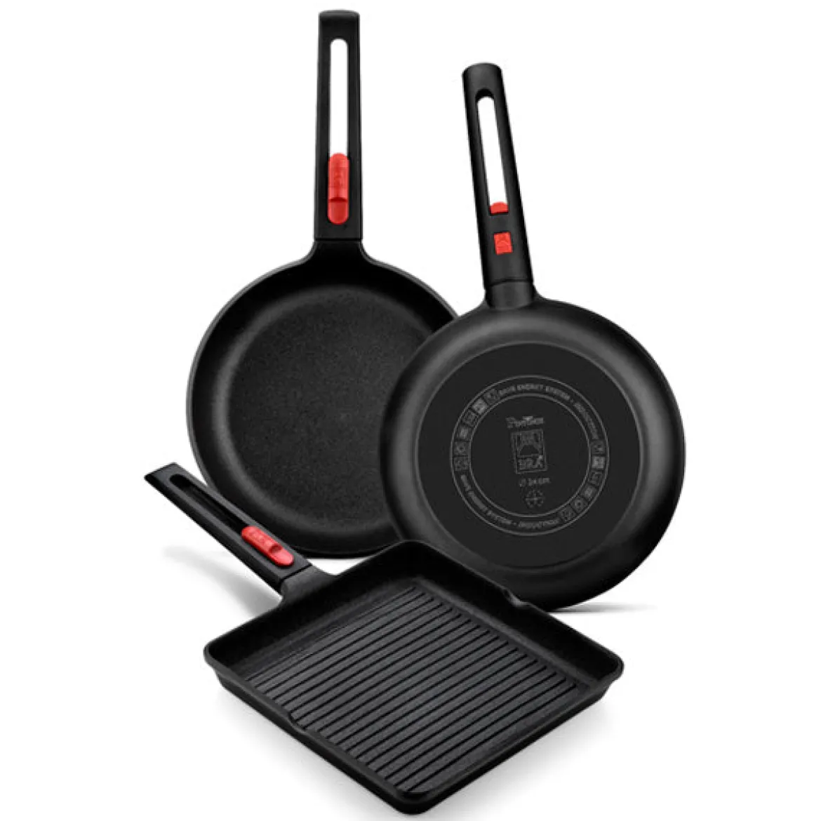 Grill antiadherente con rayas Infinity BRA