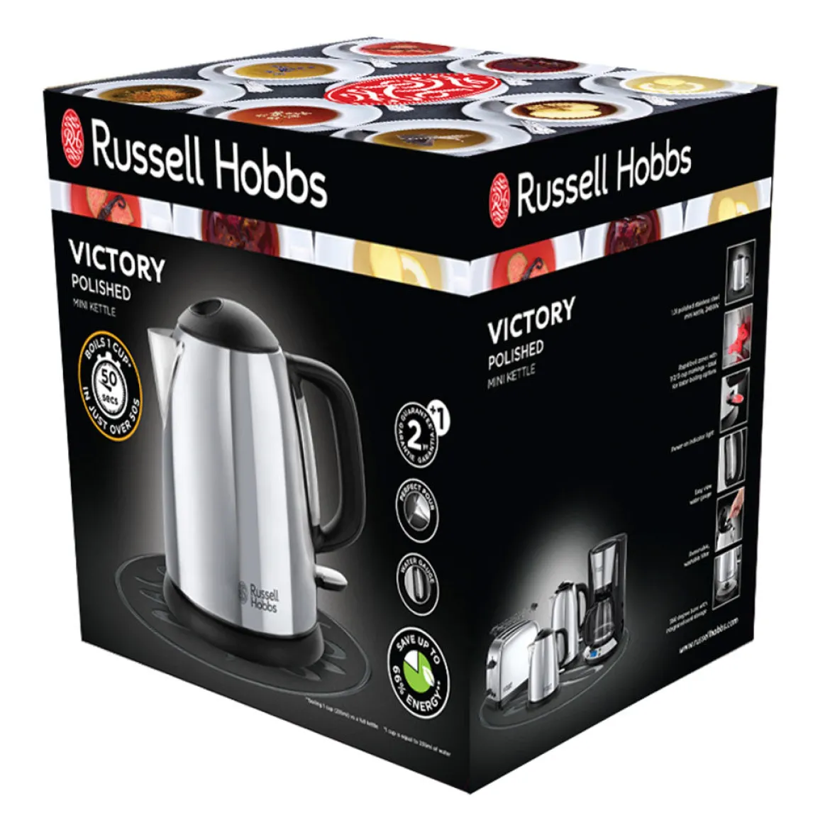Hervidor Compacto Victory Russell Hobbs