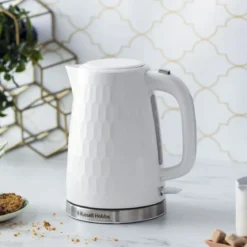 Hervidor Honeycomb blanco de Russell Hobbs