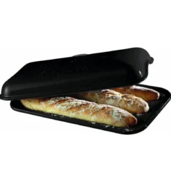 Horno cerámico para baguettes Emile Henry Negro