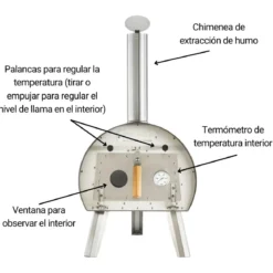 Horno de leña Marcel de Tellier