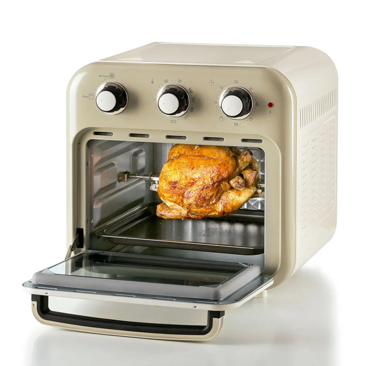 Horno eléctrico y freidora de Aire Vintage Ariete