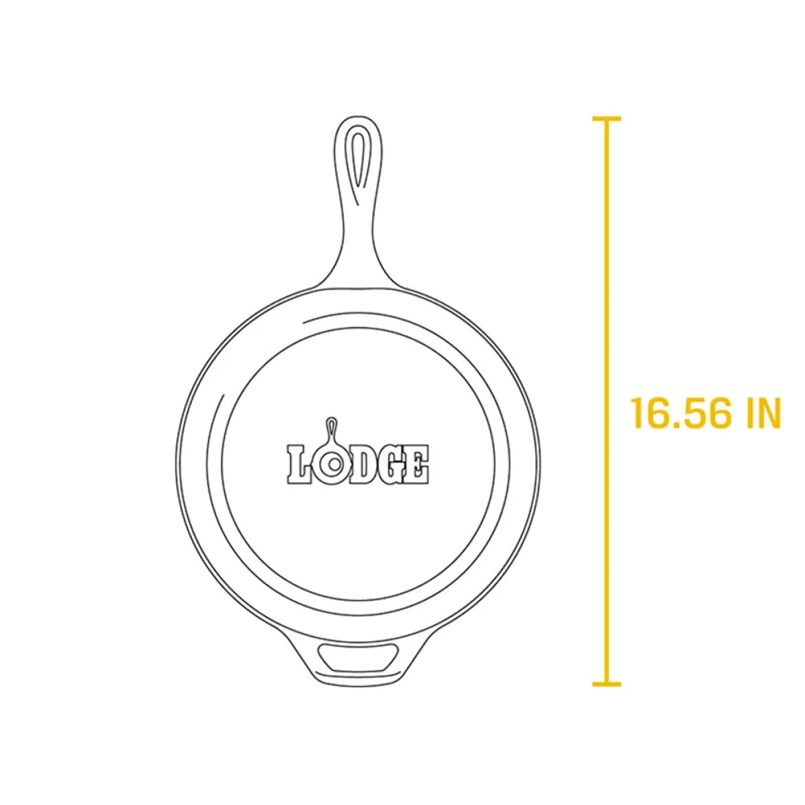 Juego de sartén honda y sartén plana de hierro Lodge