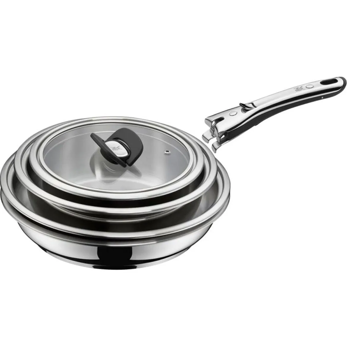 Mango de acero inoxidable desmontable Click & Serve WMF