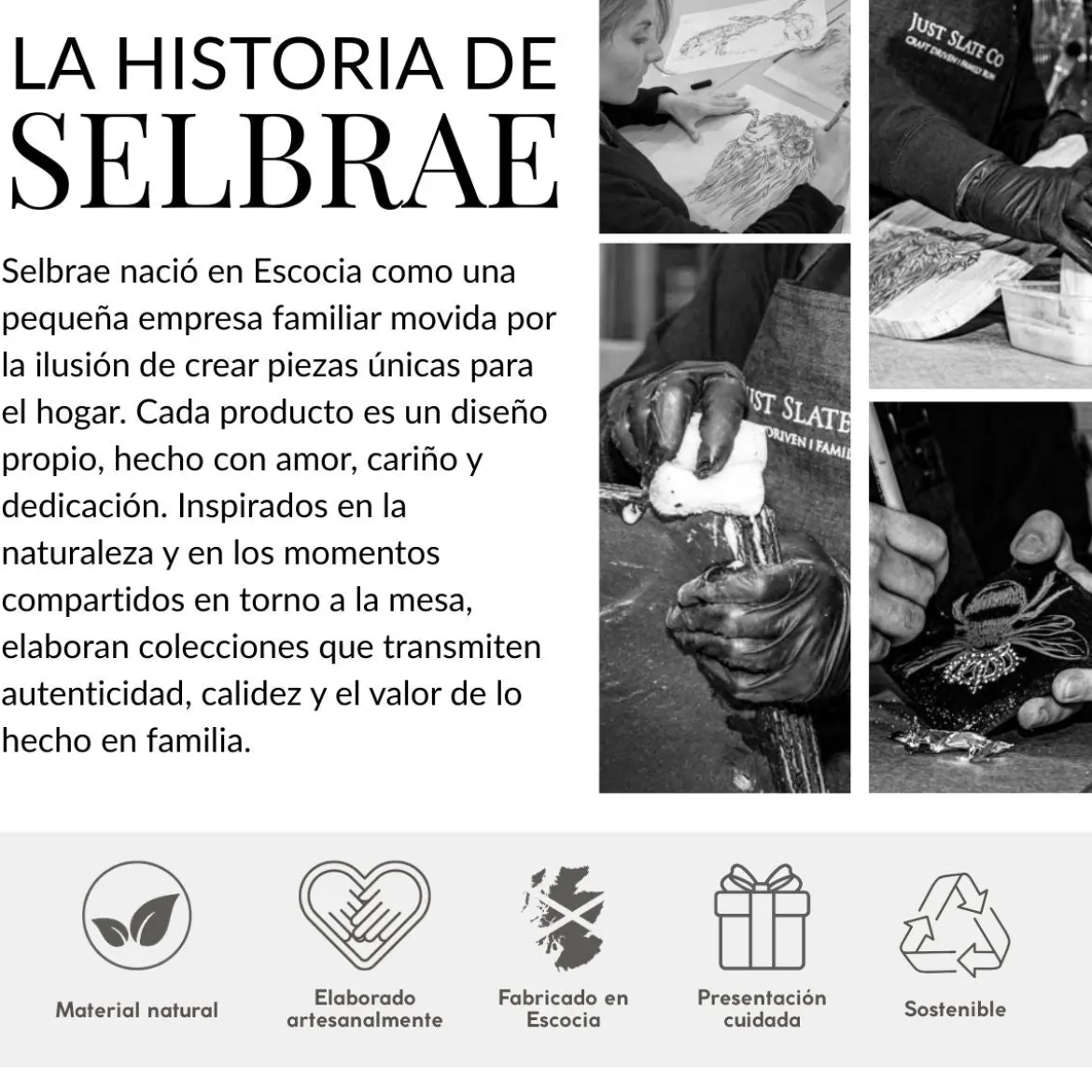 Mantequera cerámica con tapa de madera de roble Selbrae