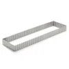 Marco rectangular perforado acanalado De Buyer