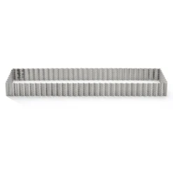 Marco rectangular perforado acanalado De Buyer