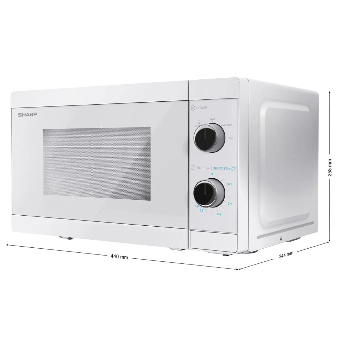 Microondas Analógico 20L Sharp