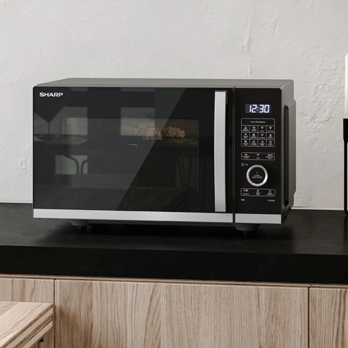 Microondas Digital con grill 20L Sharp