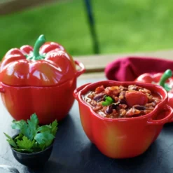 Mini cocotte cerámica hortalizas Staub