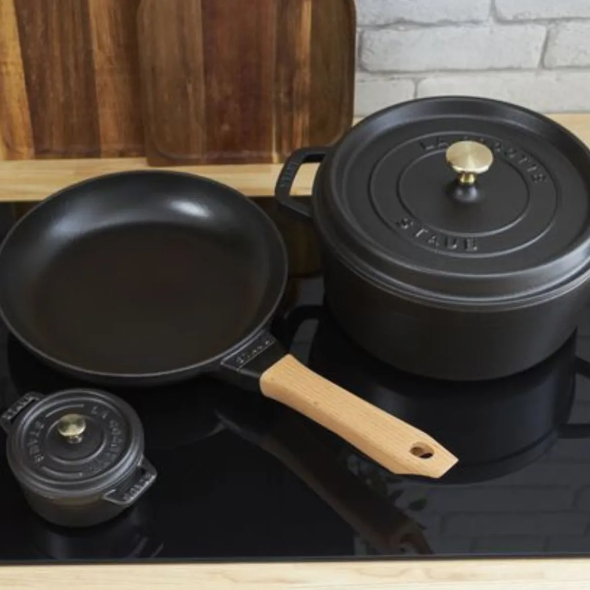 Mini cocotte de hierro fundido Staub