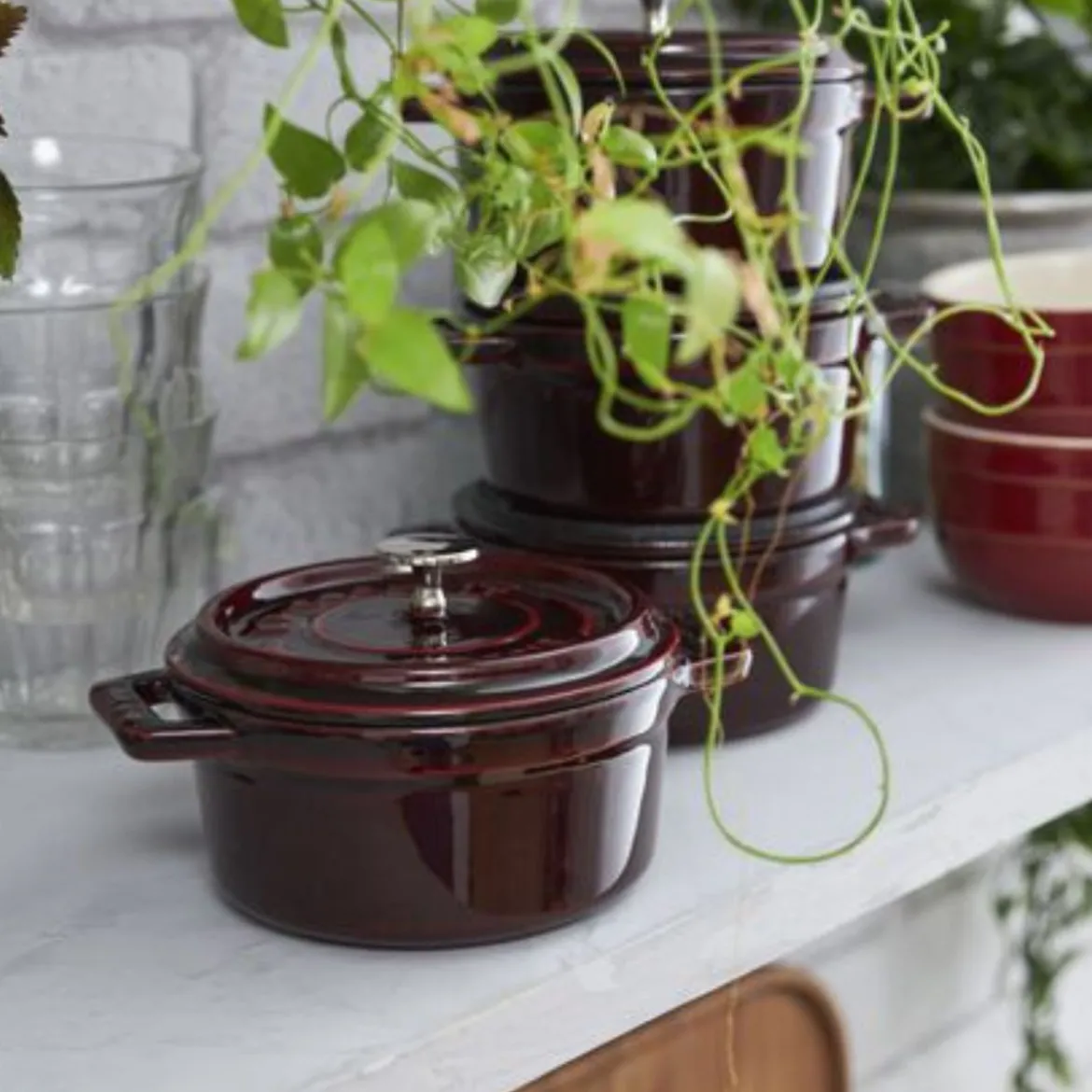 Mini cocotte de hierro fundido Staub