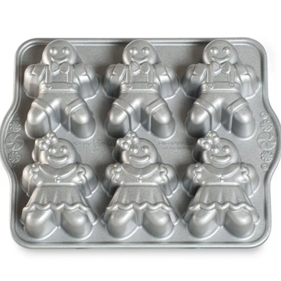 Molde aluminio Gingerbread Kids Nordic Ware