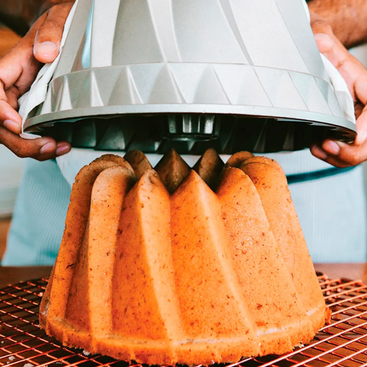 Molde aluminio Kugelhopf Bundt Nordic Ware