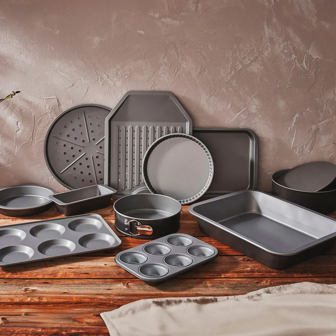 Molde antiadherente para muffins Baker & Salt®