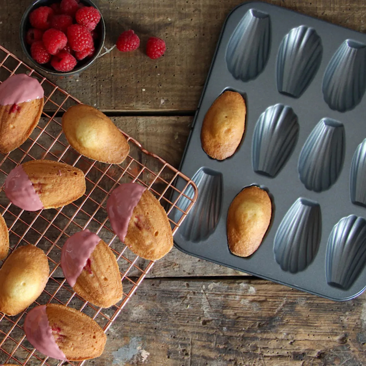 Molde para madeleines De Buyer