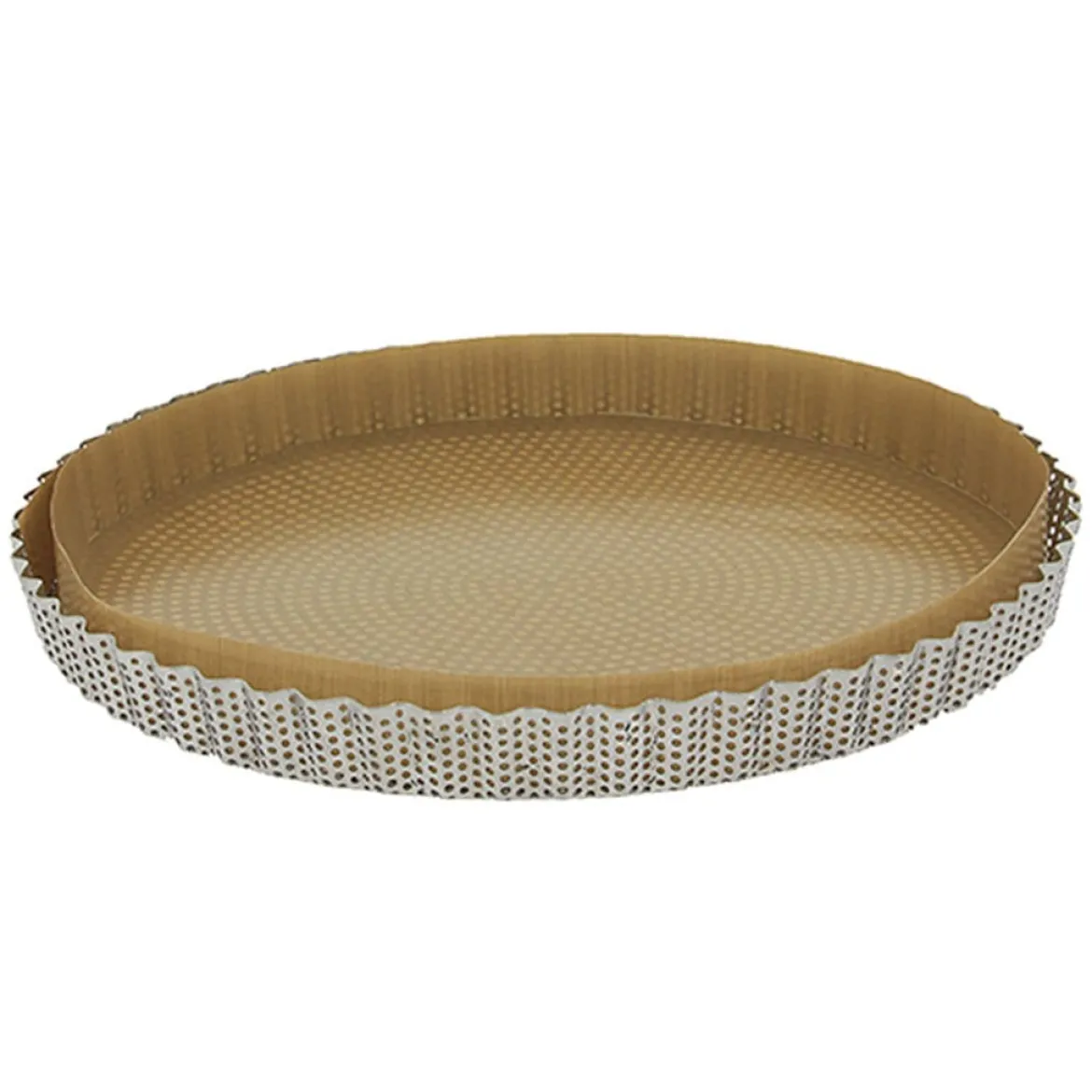 Molde para tartas y quiches con papel de hornear De Buyer