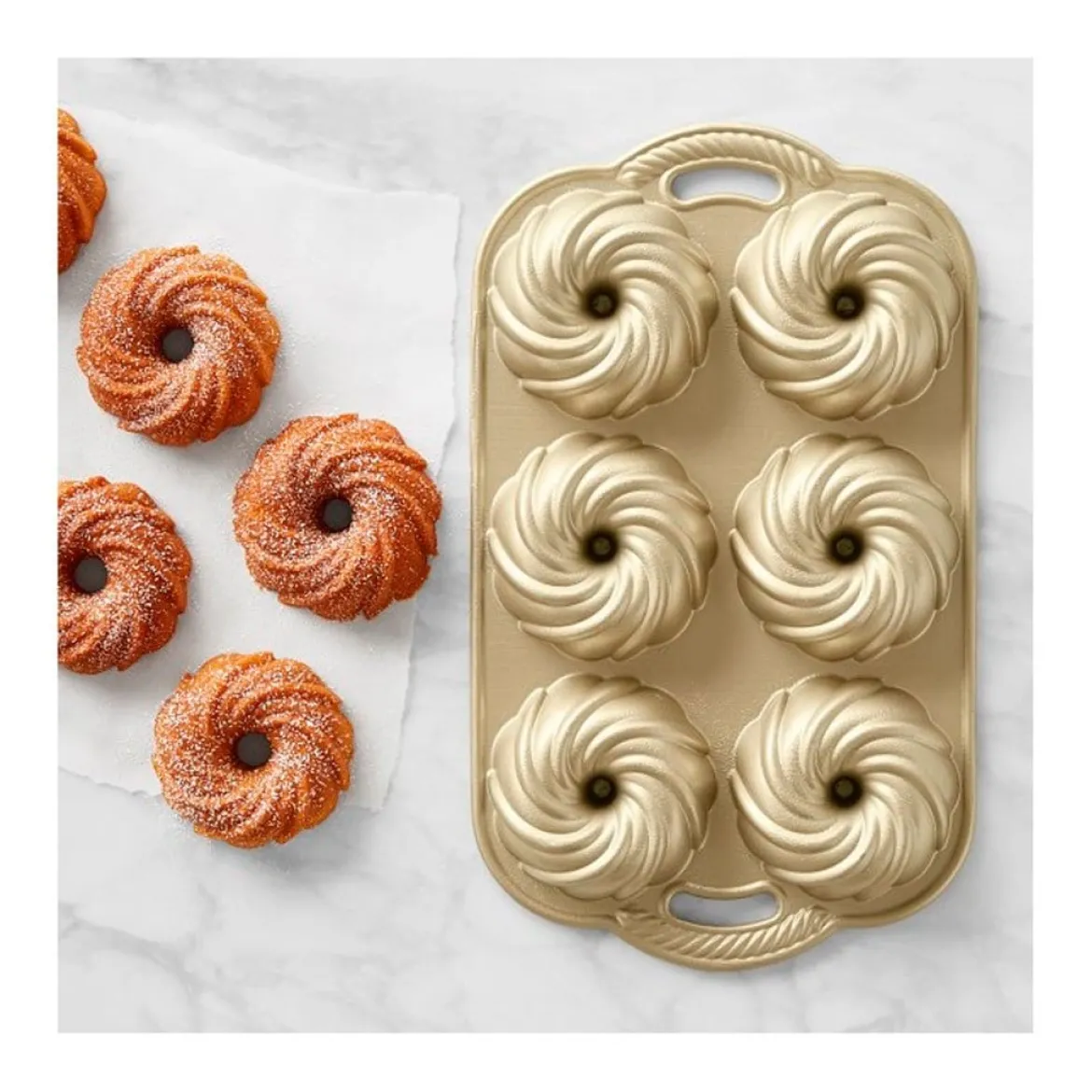 Molde Swirl Bundtlette Nordic Ware
