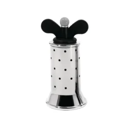 Molinillo de pimienta de acero y plástico Alessi