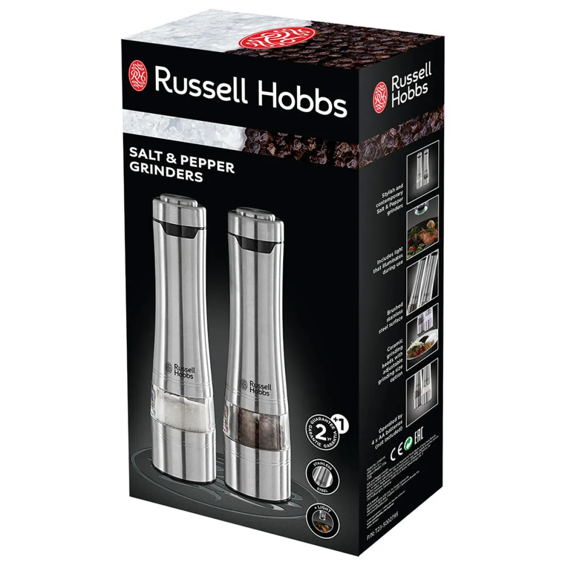 Molinillos de sal y pimienta Classics Russell Hobbs
