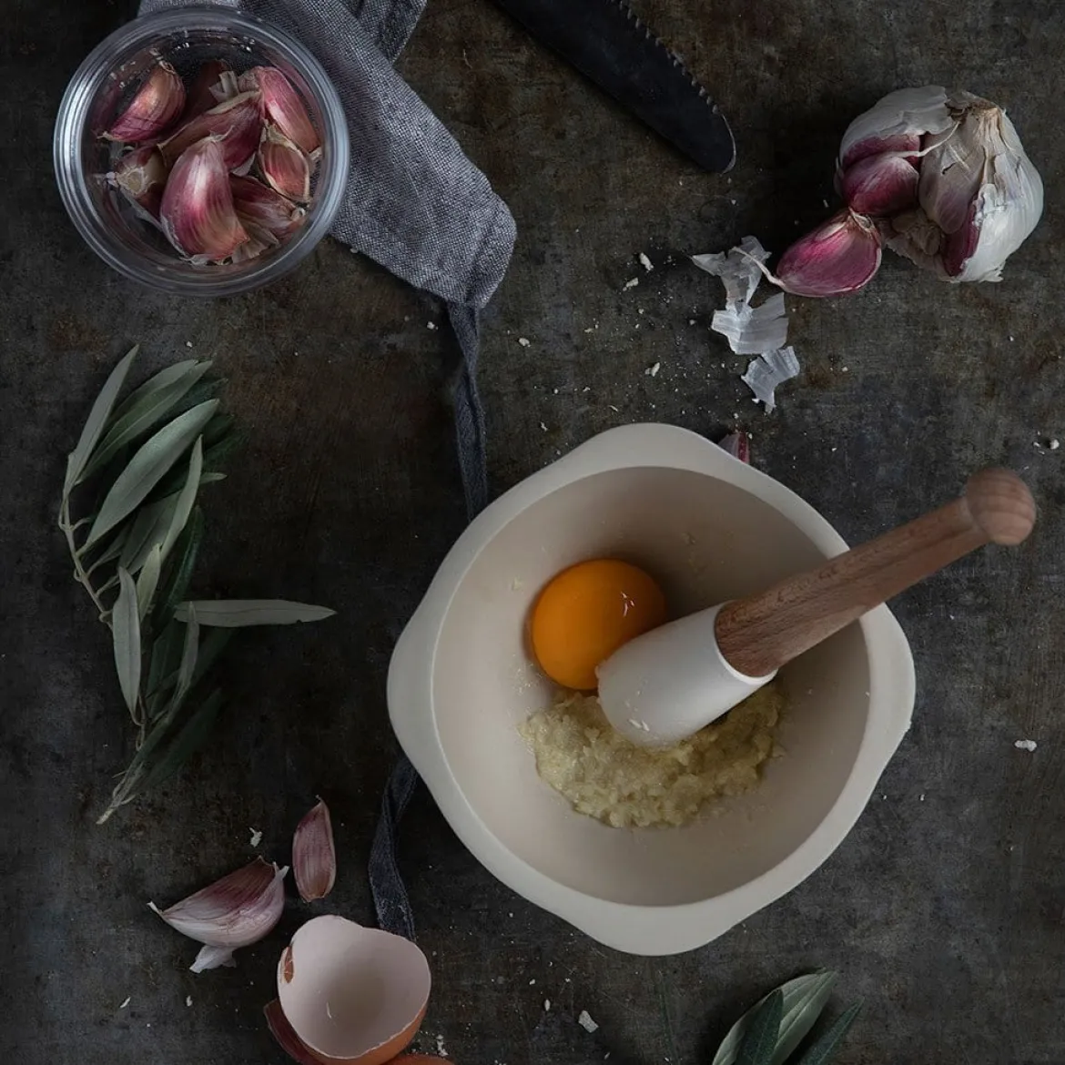 Mortero cerámico Emile Henry