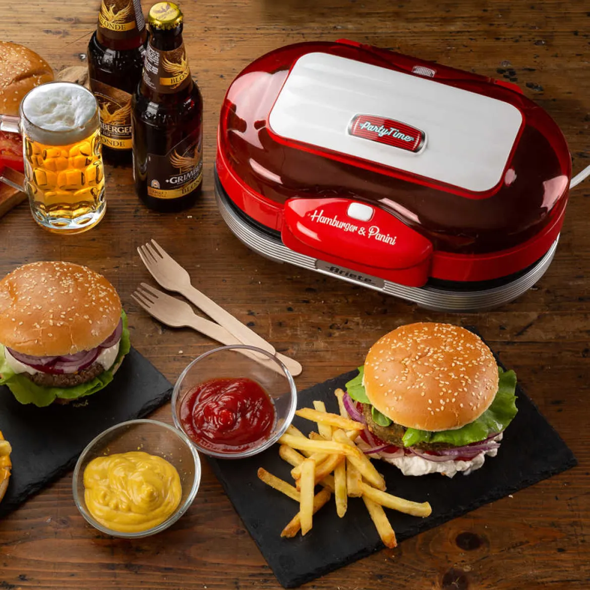 Máquina de hamburguesas Party Time Ariete