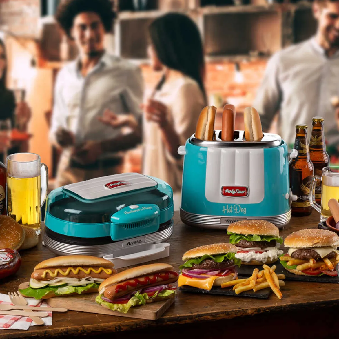 Máquina de hamburguesas Party Time Ariete
