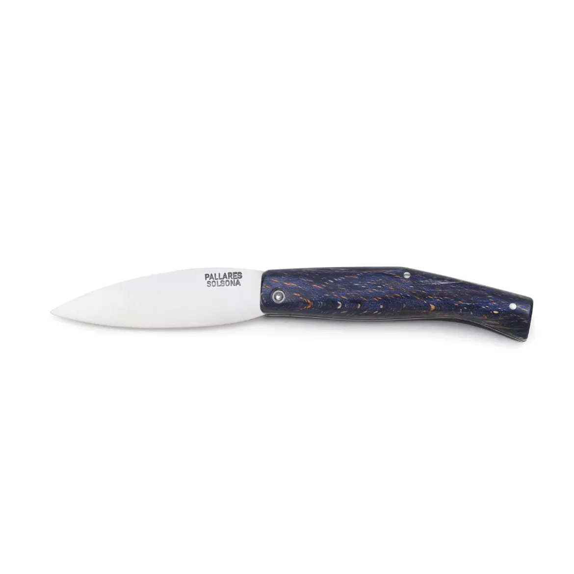 Navaja de acero inoxidable con mango de madera Pallarès