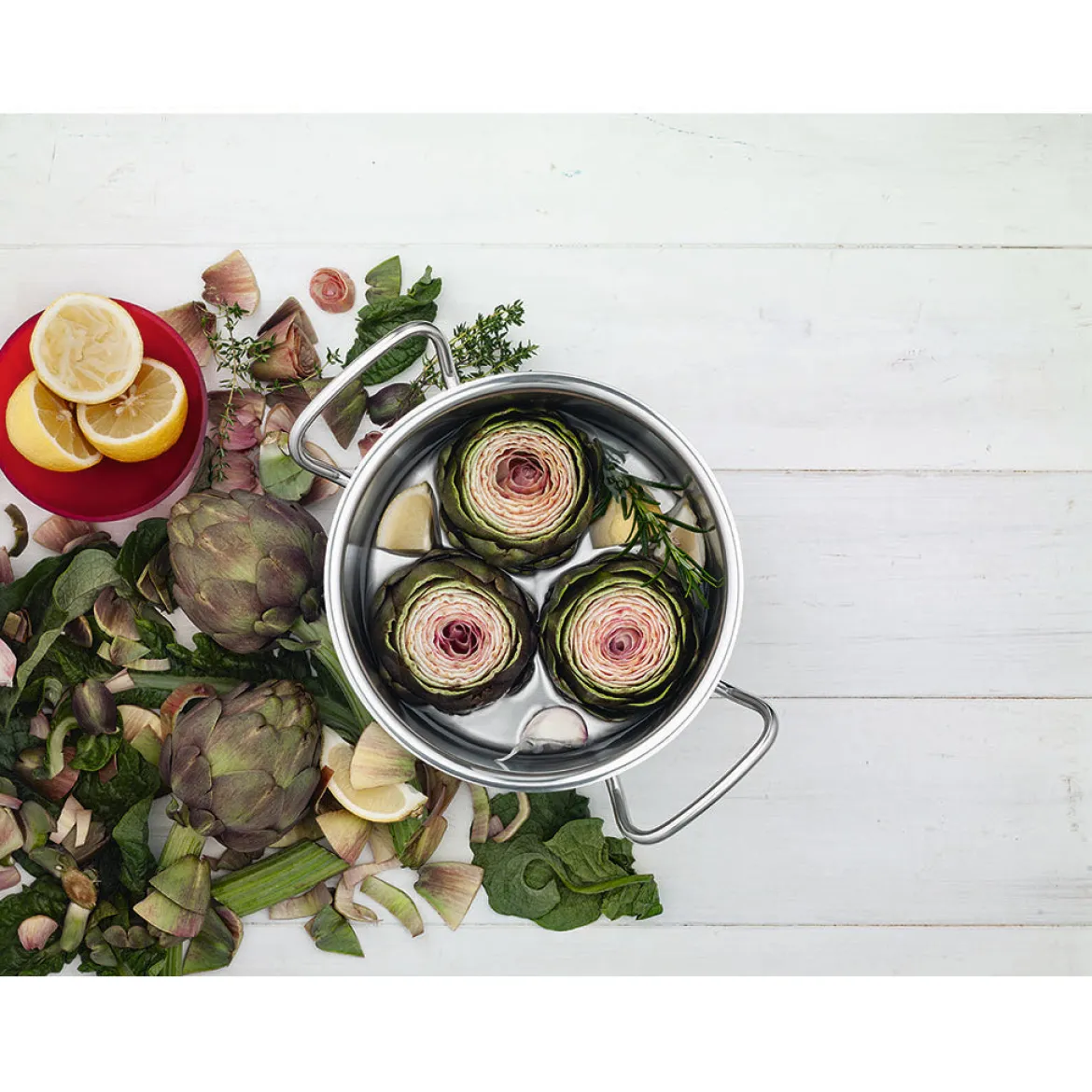 Olla acero inoxidable con tapa de cristal Original-Profi Collection® Fissler