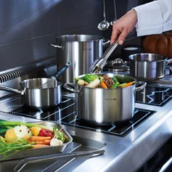 Olla alta de acero inoxidable Prim Appety de De Buyer