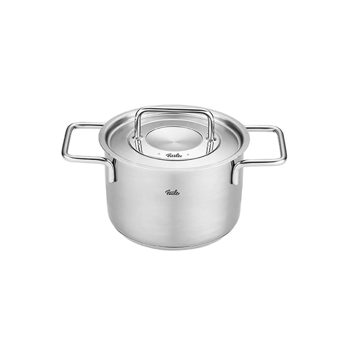 Olla con tapa de acero inoxidable Pure Fissler