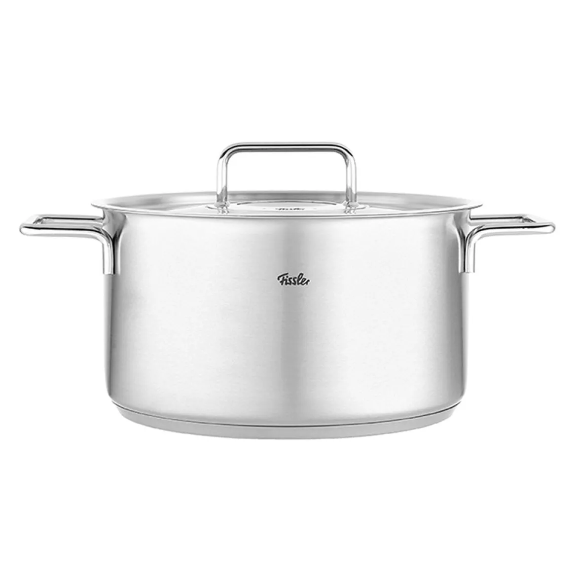 Olla con tapa de acero inoxidable Pure Fissler