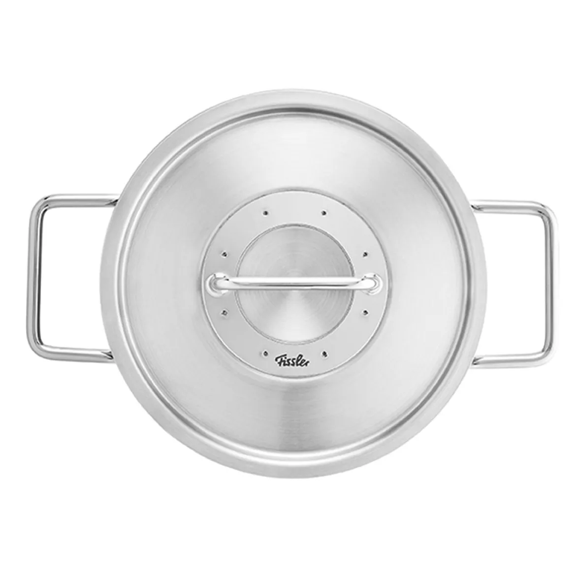 Olla con tapa de acero inoxidable Pure Fissler