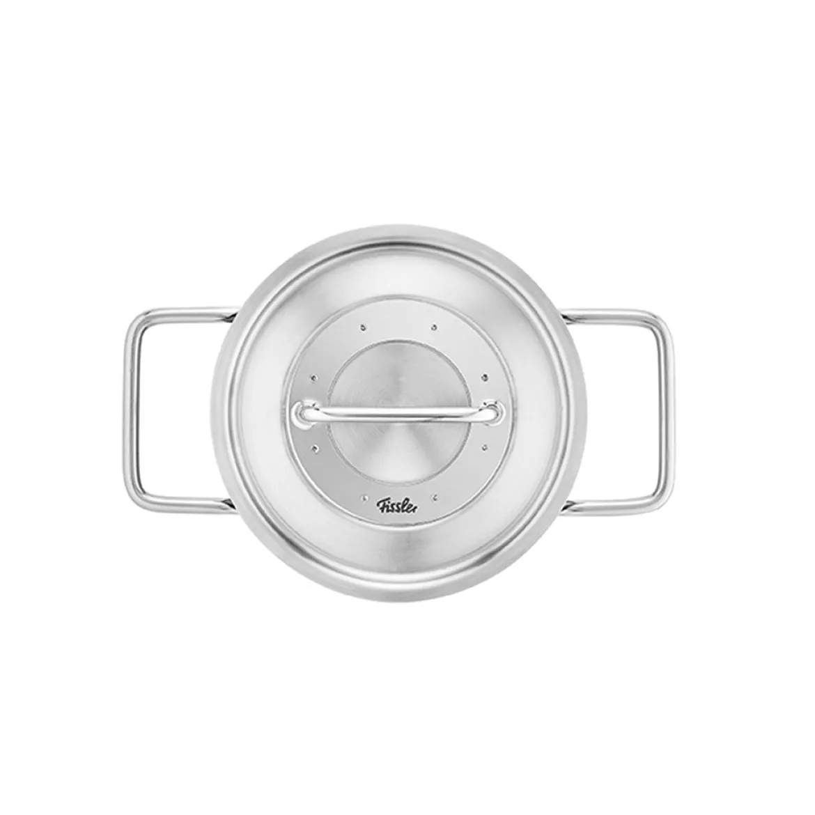 Olla con tapa de acero inoxidable Pure Fissler