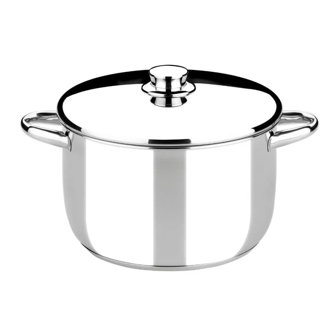 Olla de acero de 2 a 12L con tapa inox Optima Monix