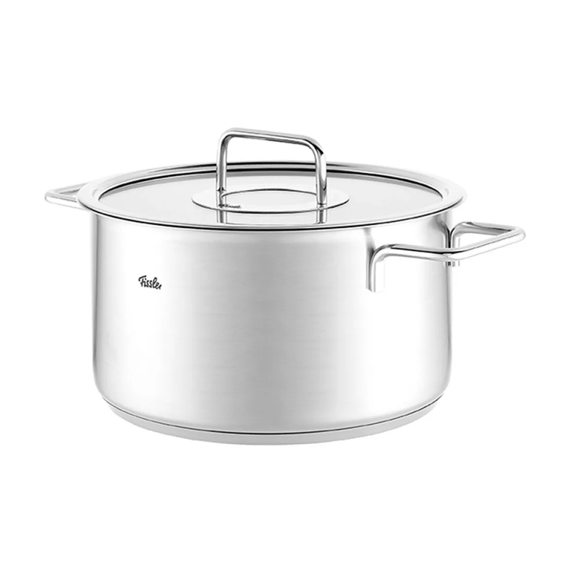 Olla de acero inoxidable con tapa de cristal Pure Fissler