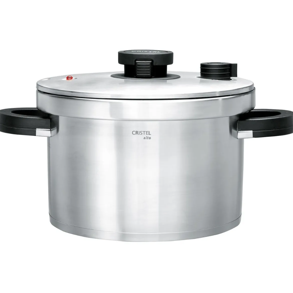 Olla rápida de acero inox Alto Cristel