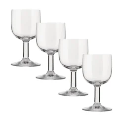 Pack de 4 copas Glass Family de Jasper Morrison Alessi