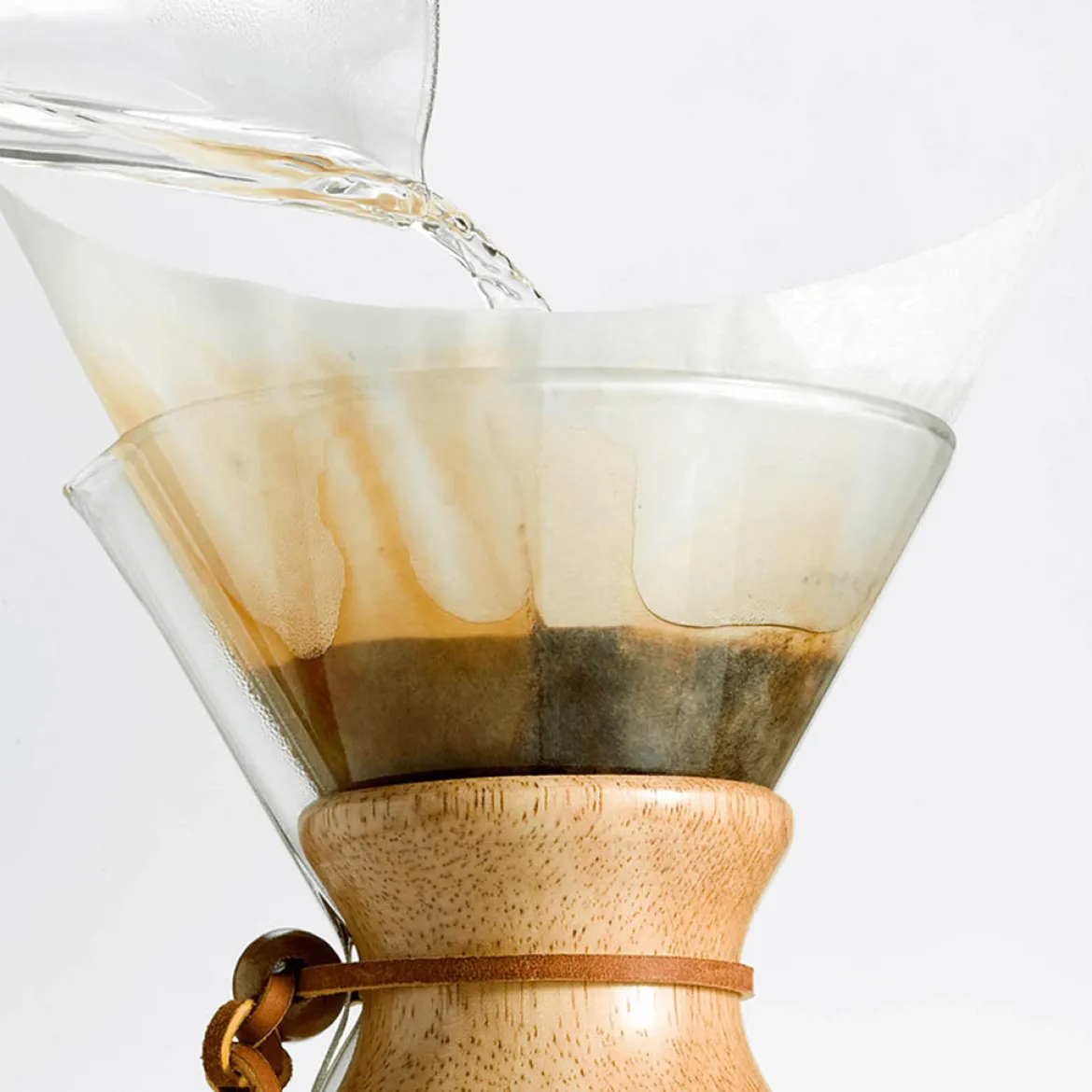Pack de 100 filtros circulares para cafetera Chemex