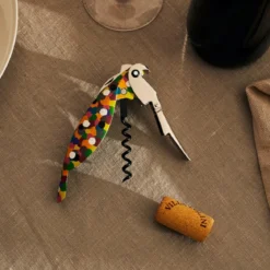 Pack de 3 piezas con abridor para vino Parrot Alessi