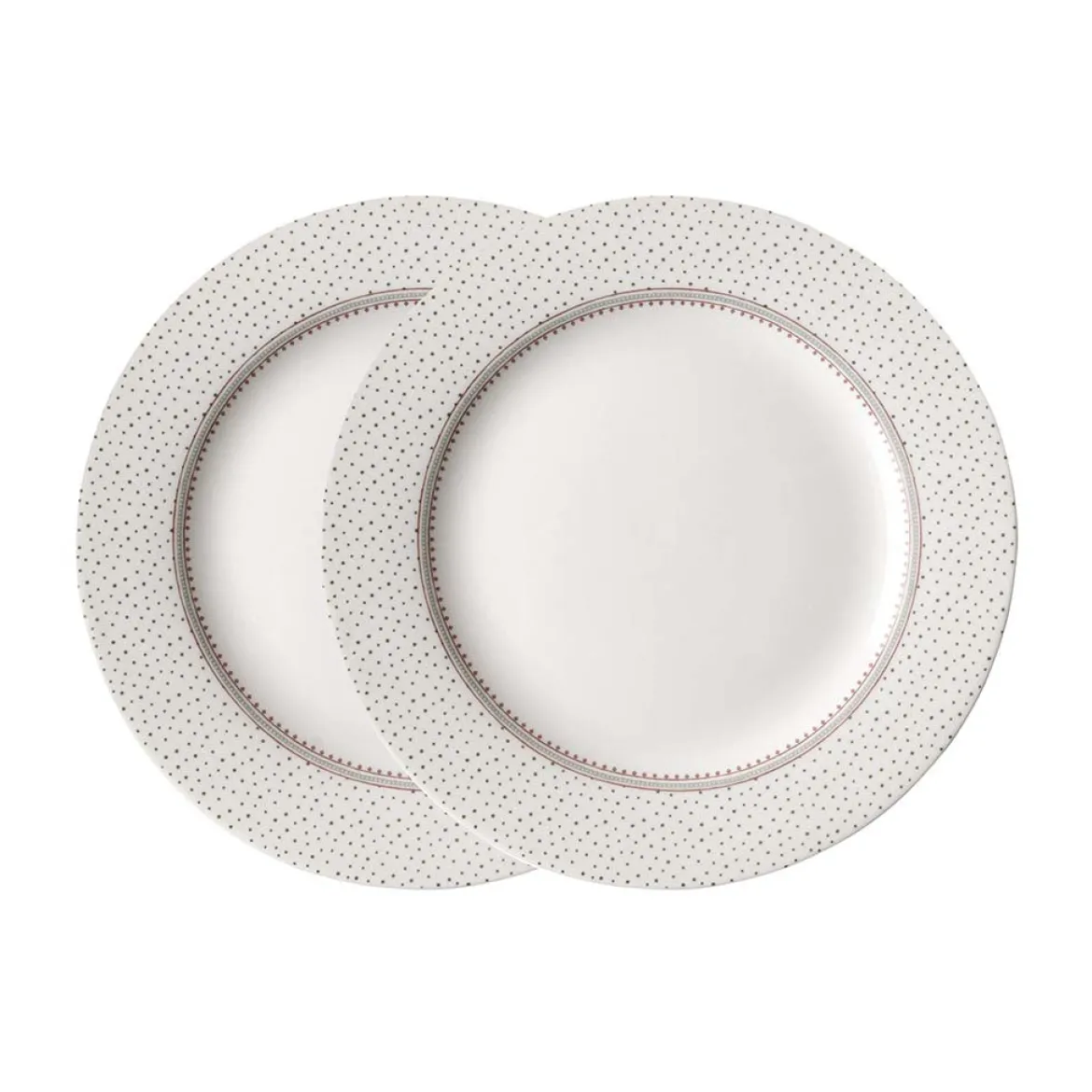 Pack de 2 platos de platos Wild Clematis de Laura Ashley