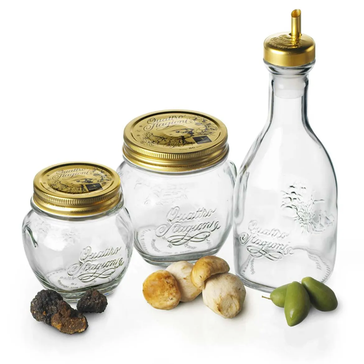 Packs de tapas para botes "Quattro Stagioni" de Bormioli Rocco