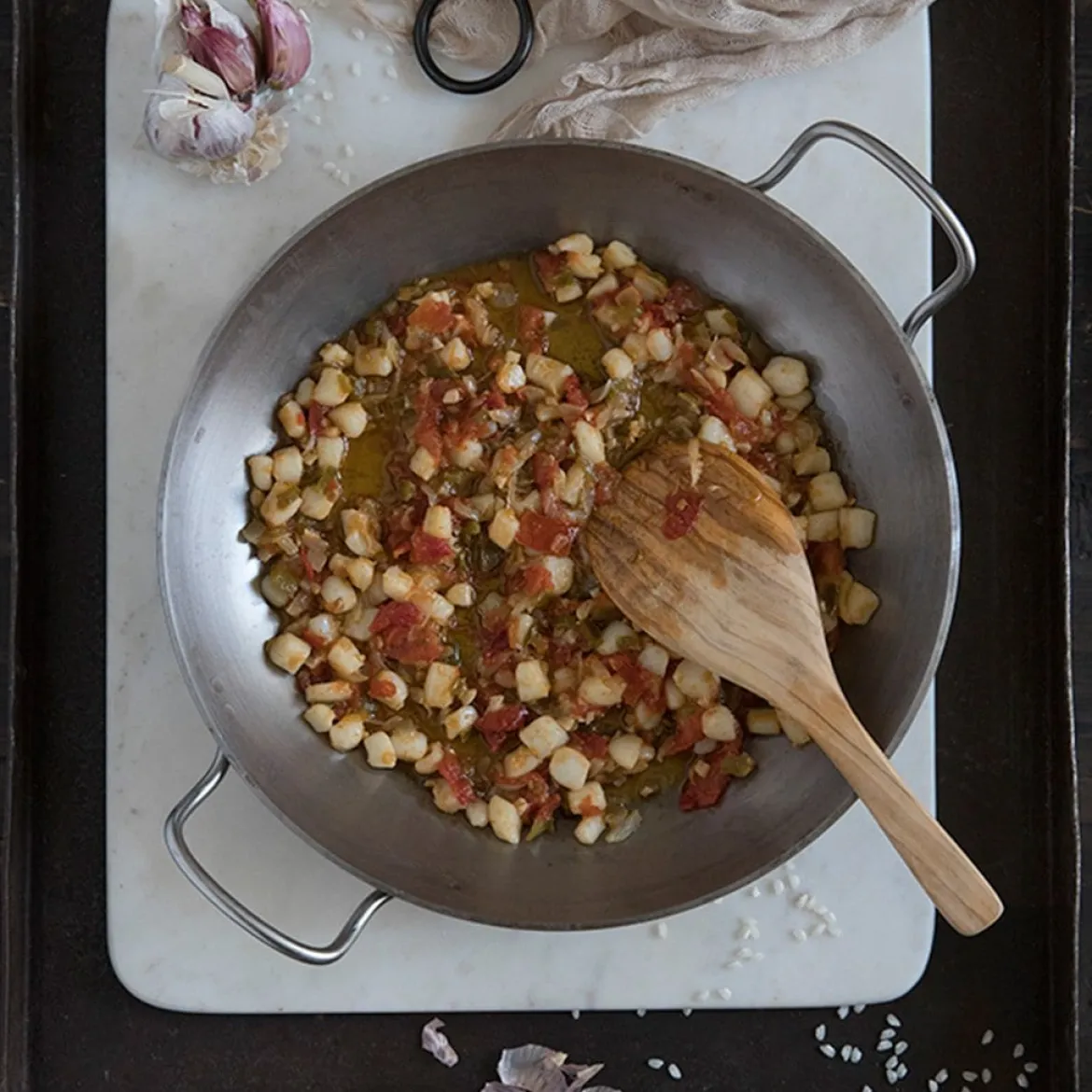 Paellera de hierro Carbone Plus De Buyer