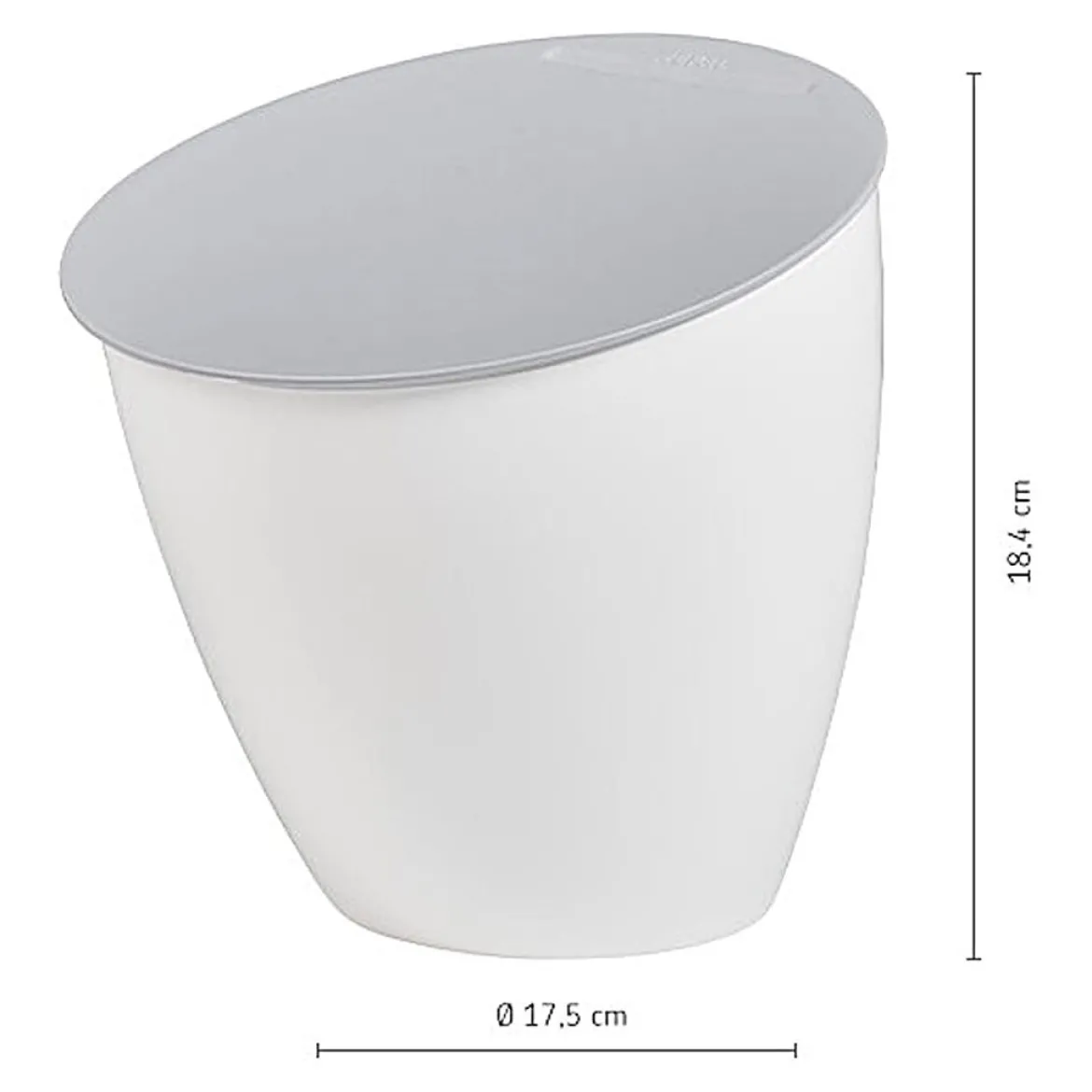 Papelera de encimera Calypso Mepal