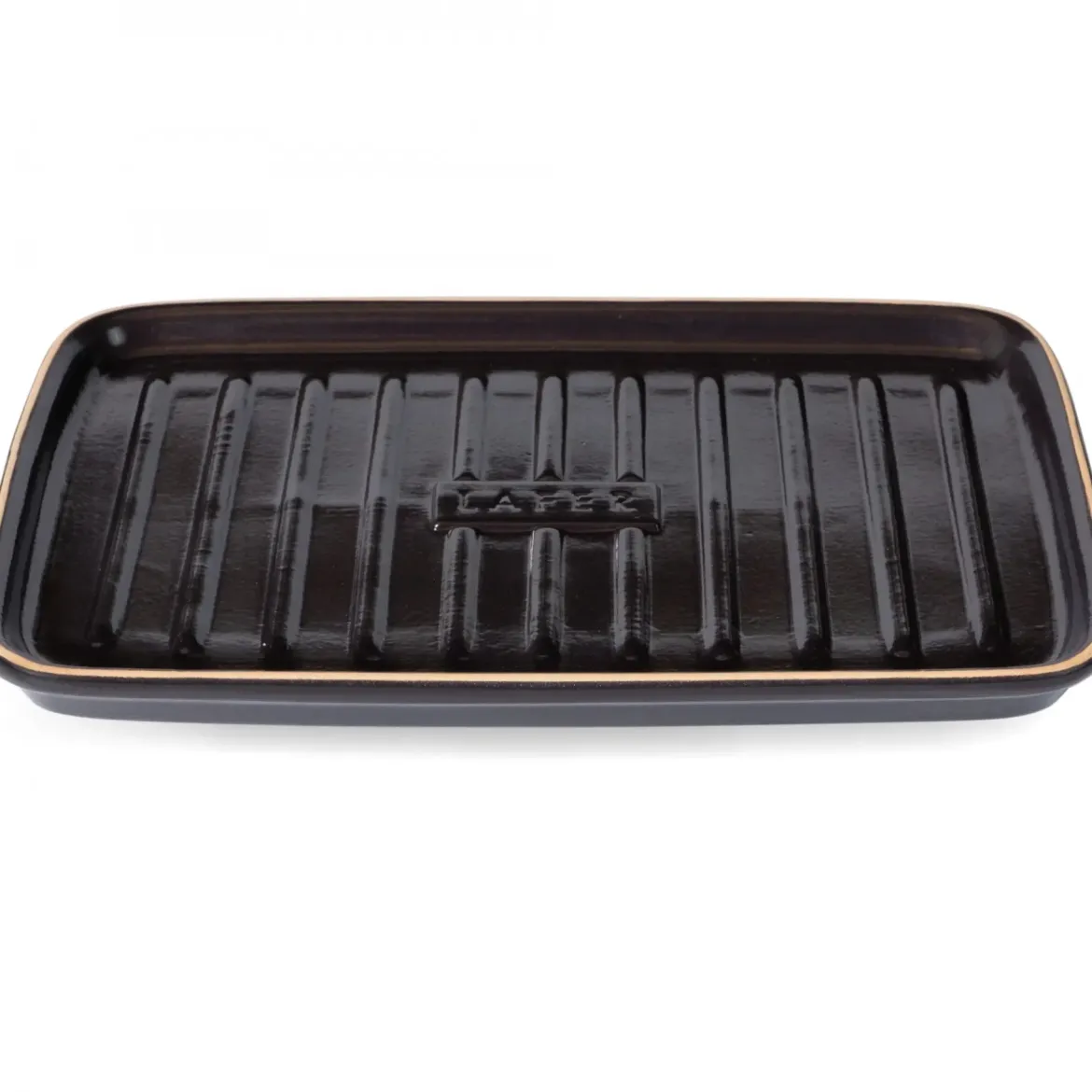 Parrilla rectangular de terracota para barbacoa y horno Römertopf