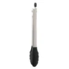 Pinzas de silicona negras KitchenAid